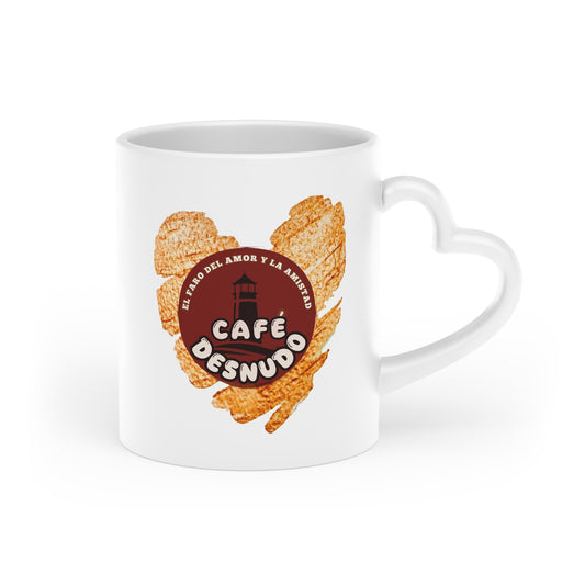Taza con Asa en Forma de Corazón