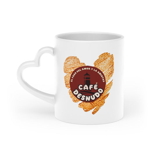 Taza con Asa en Forma de Corazón