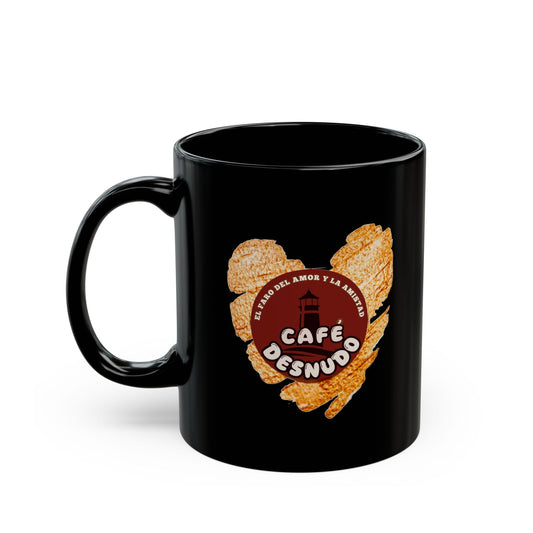 Taza de Ceramica Negra (11oz, 15oz)